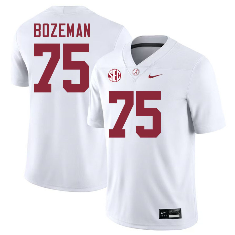 Bradley Bozeman Alabama Jersey,University Of Alabama Crimson Tide Football Jersey,Uniforms-White